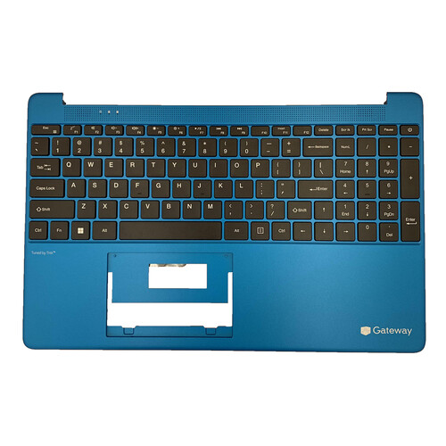 Palmrest w/Keyboard for Gateway GWTN156-4 GWTN156-4BK 4BL 4GR 4PR US - Picture 2 of 9