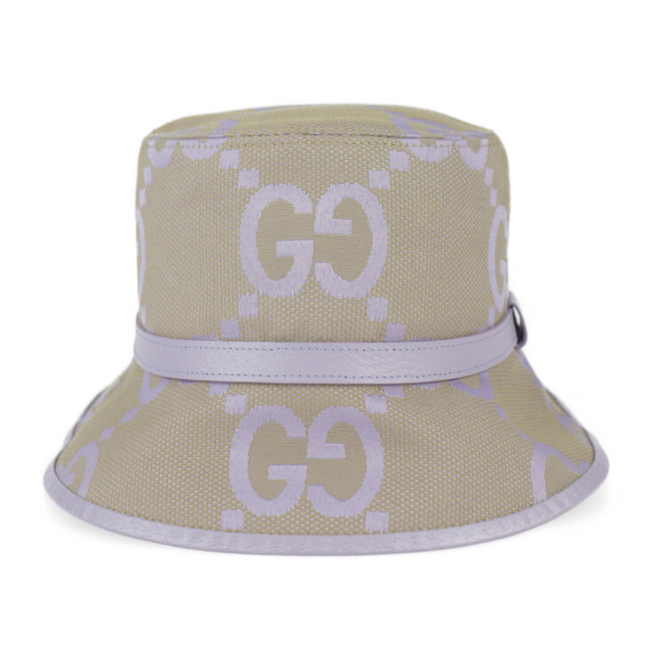 美品GUCCI GGパターン バケットハット グレー GUCCI GGパターン バケットハット
