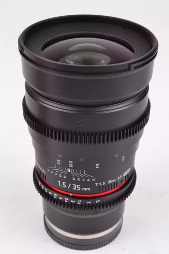 Rokinon 35mm f/1.5 AS UMC Cine DS Cinema Camera Lens For Sony E Mount #T-G1217