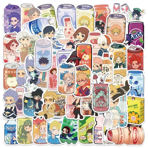 Update Kids Themes Stickers Collection Cartoon Anime Skateboard Laptop Laptop ZZ - Picture 217 of 251