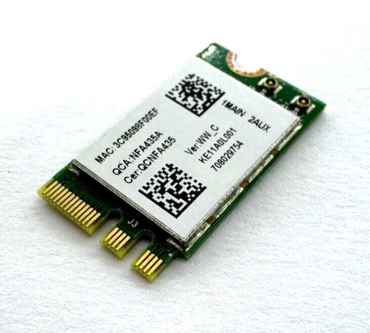Scheda Wireless WIFI Bluetooth Acer Aspire 3 A315 A315-31 N17Q2 NFA435A QCNFA435 - Immagine 4 di 4
