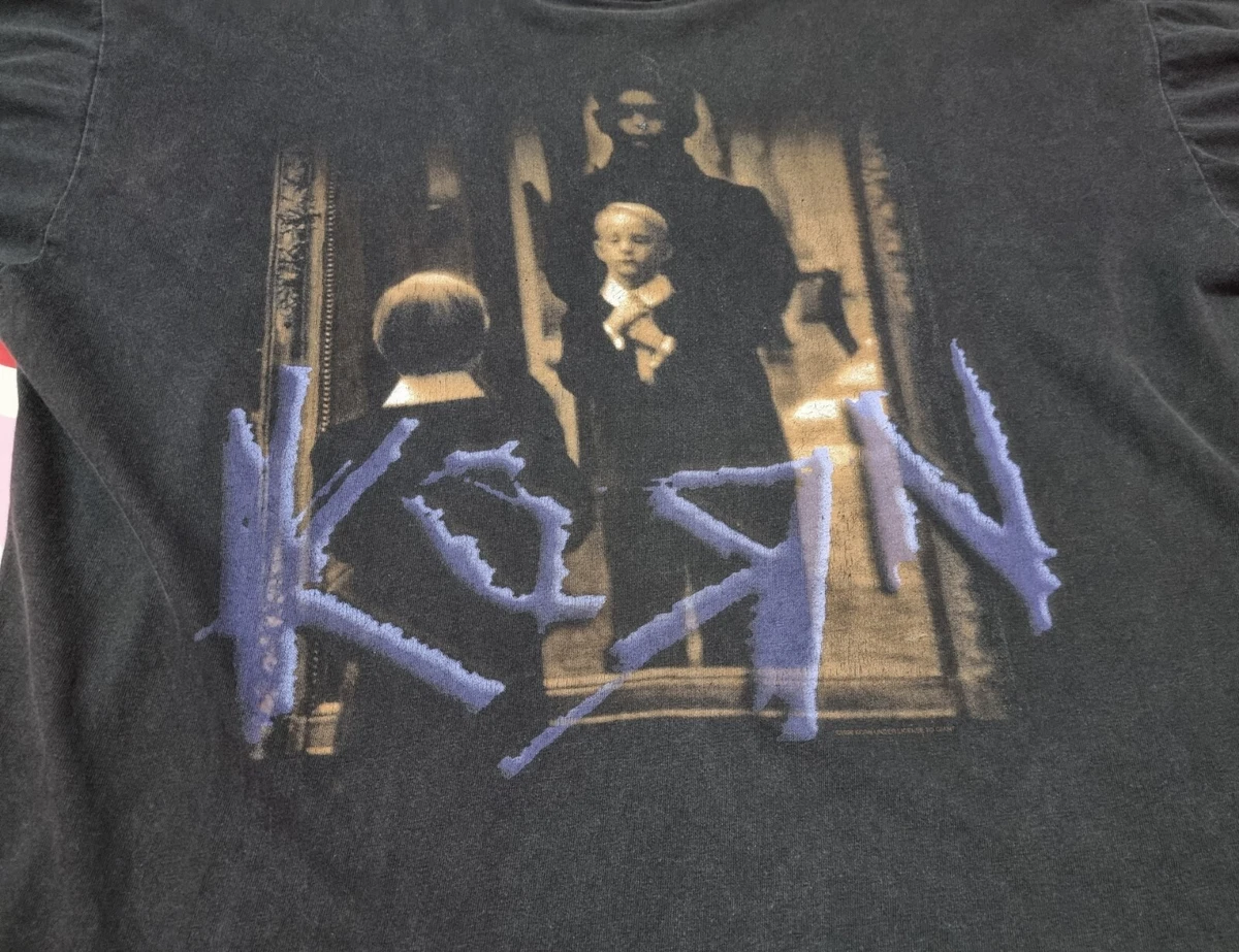 rare vintage Vtg 90s KORN Life is Peachy Promo T-Shirt XL Band tee