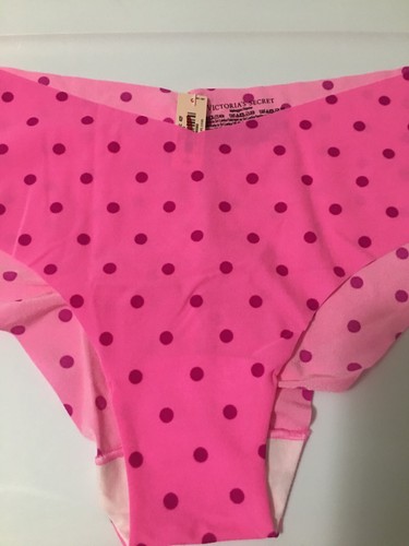 Bragas Victorias Secret Hiphugger Hipster Corte Láser Talla L L L Lunares Sólidos Nuevas con Etiquetas - Imagen 22 de 41