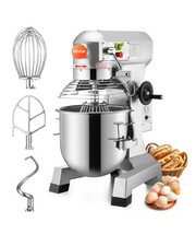 VEVOR 15QT Commercial Dough Food Mixer Machin...