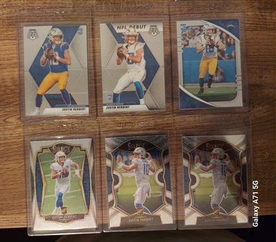 6  2020  - Rookies Justin Herbert #204 (RC) Buyer Gets All Cards Chargers QB