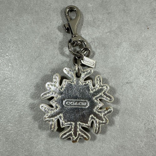 Portachiavi Coach Fiocco di Neve Charm Ghiaccio Usato - Foto 6 di 7