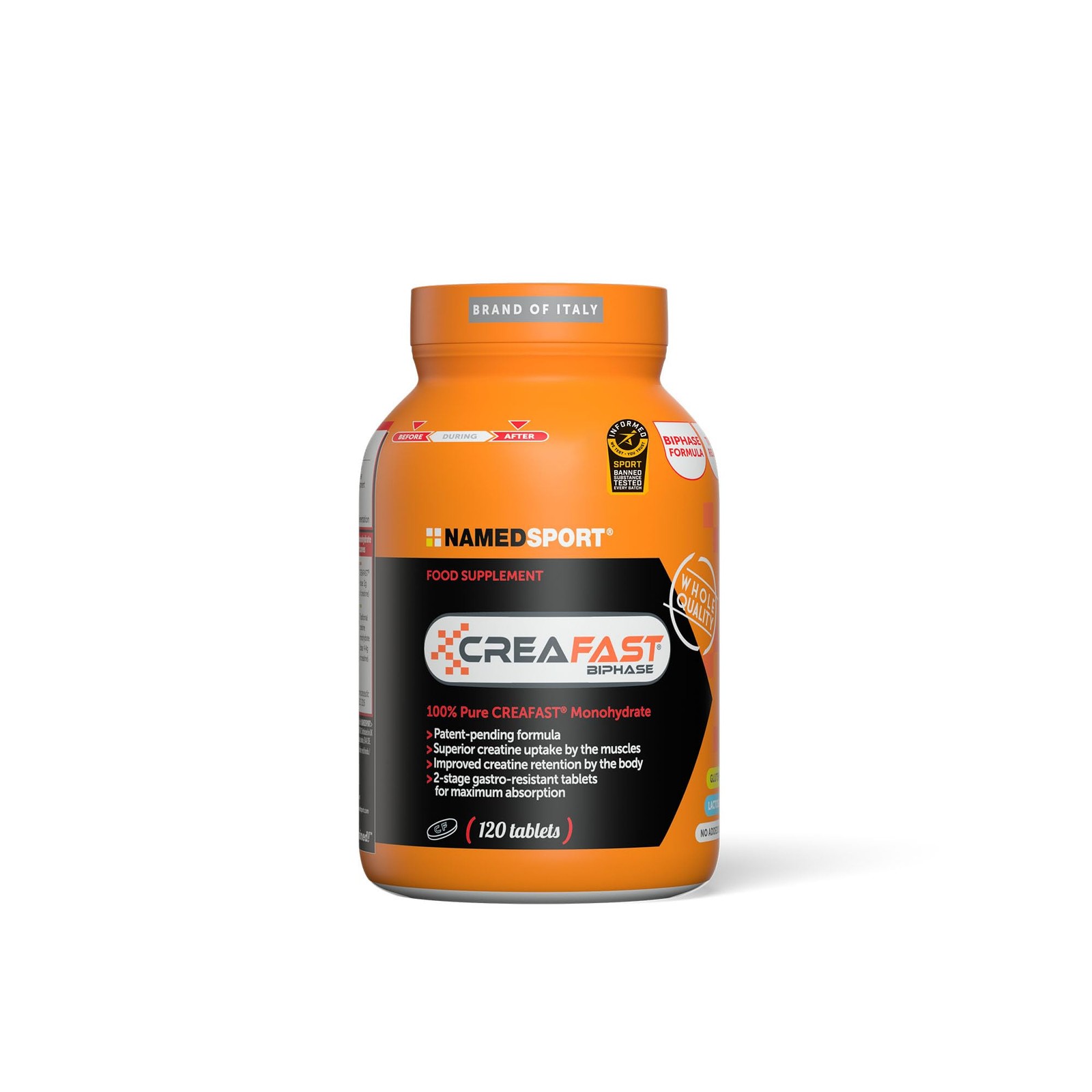 Creafast Named Sport 120 Compresse - La tua dose quotidiana di Power