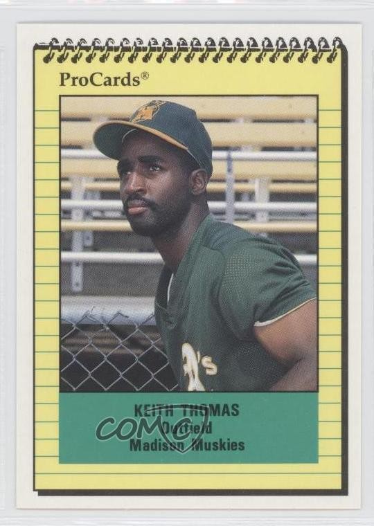 1991 ProCards Minor League Keith Thomas #2144 0f4
