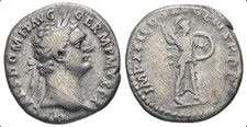 Domitianus (81-96AD). Silver denarius. Rome mint.