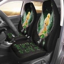 Tinker Bell Car Seat Cover - Get In Sit Down Shut Up Hold On Tinker Bell Car Seat Cover - Get In Sit Down Shut Up Hold On