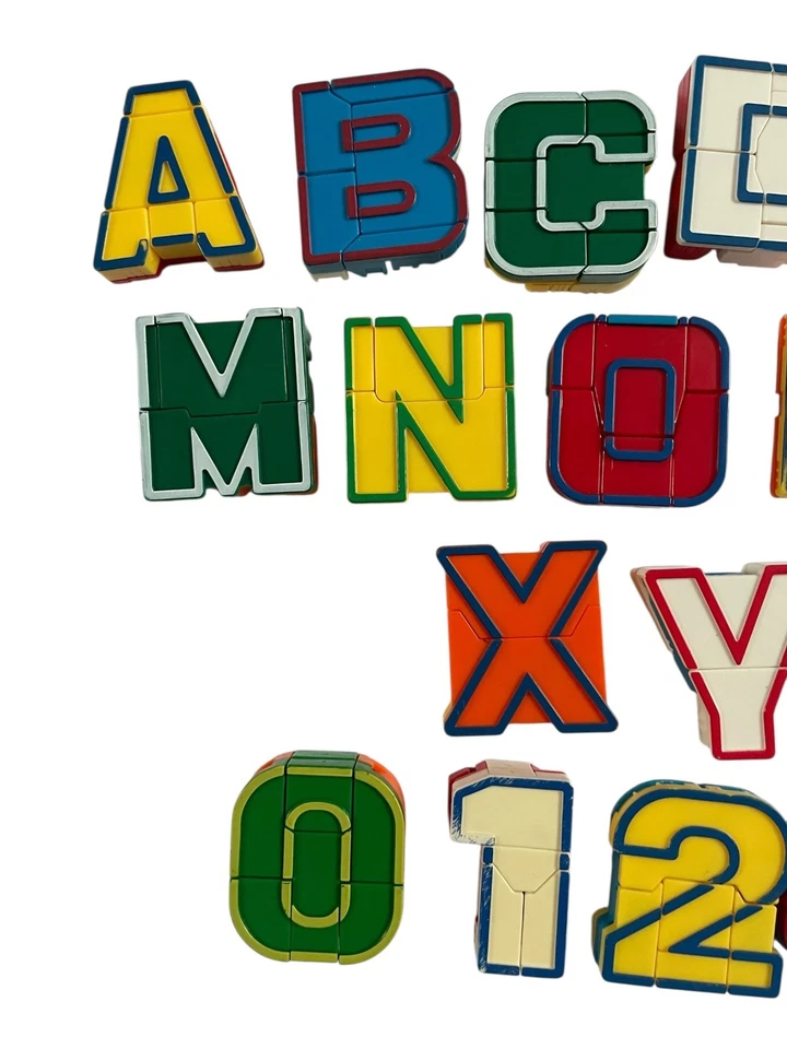Lakeshore Toys Alphabots Transforming Letters Numbers Symbols - Complete Set - Image 4 of 4