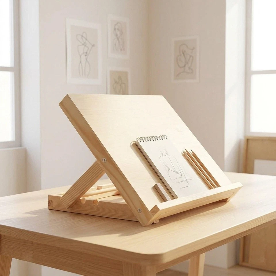 Chevalet de Table, Planche à Dessin, Matériel D'art, Chevalet Portable et - Photo 1/1