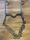 Vintage Antique U.S. Calvary Horse Bit Y&T #2 US With Chain WW1 Military Decor