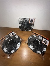Halloween Ghost Paper Lanterns Black Hanging Party Decor 9.45 Inches