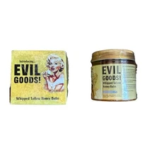 Lot Of 2 Evil Goods Whipped Beef Tallow + Manuka Honey Balm Anti Aging Cream