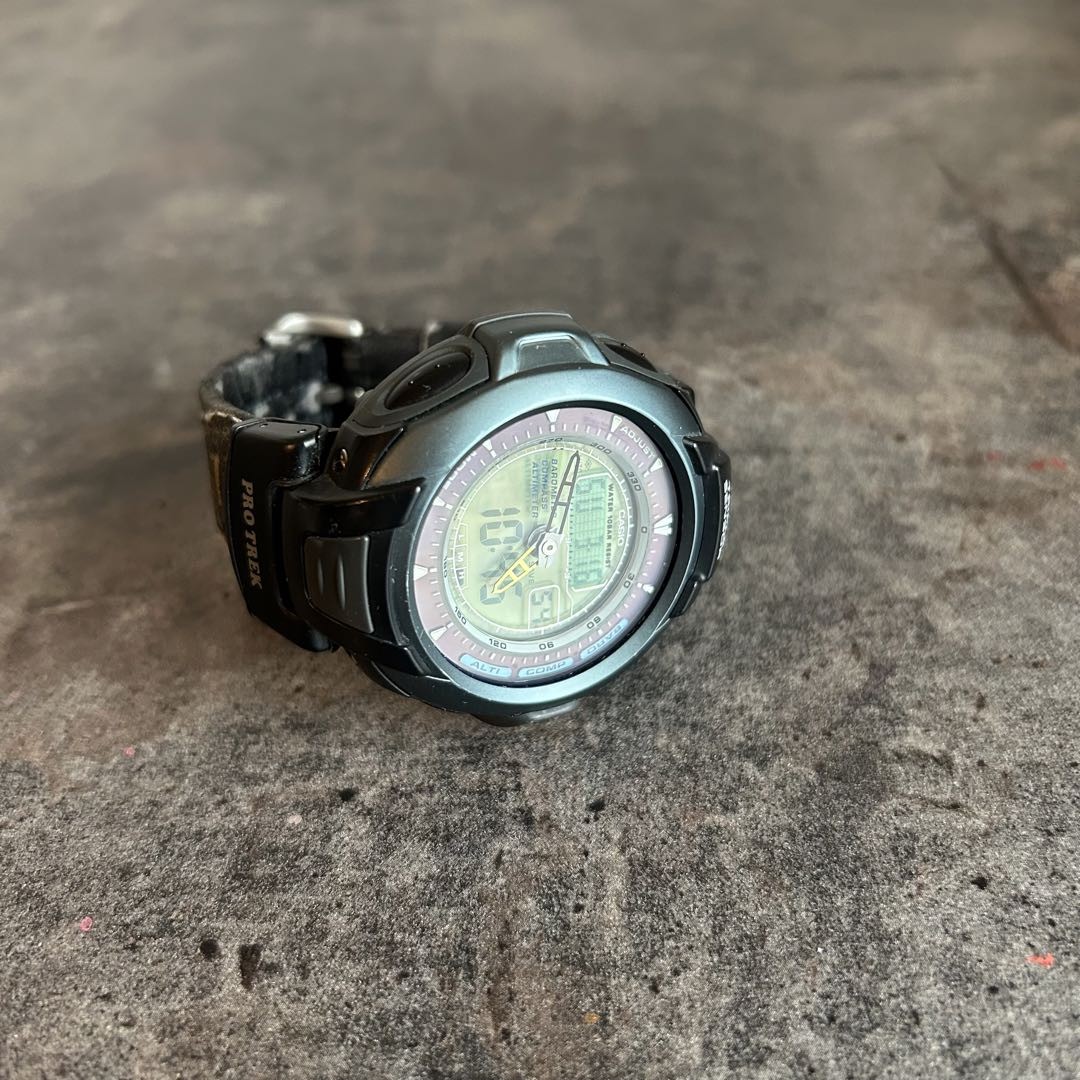カシオ プロトレックPRO TREK PRG-60LJ デジタル腕時計 Casio Protrek Prg-60Lj Digital-Analog Quartz Men Pro Trek