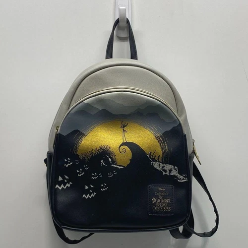 Loungefly x Disney Nightmare Before Christmas Leather Backpack