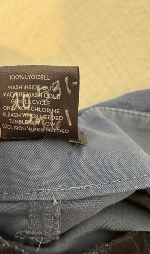 Pantalones azules ligeros para mujer Ann Taylor Factory talla 14 - Imagen 5 de 6