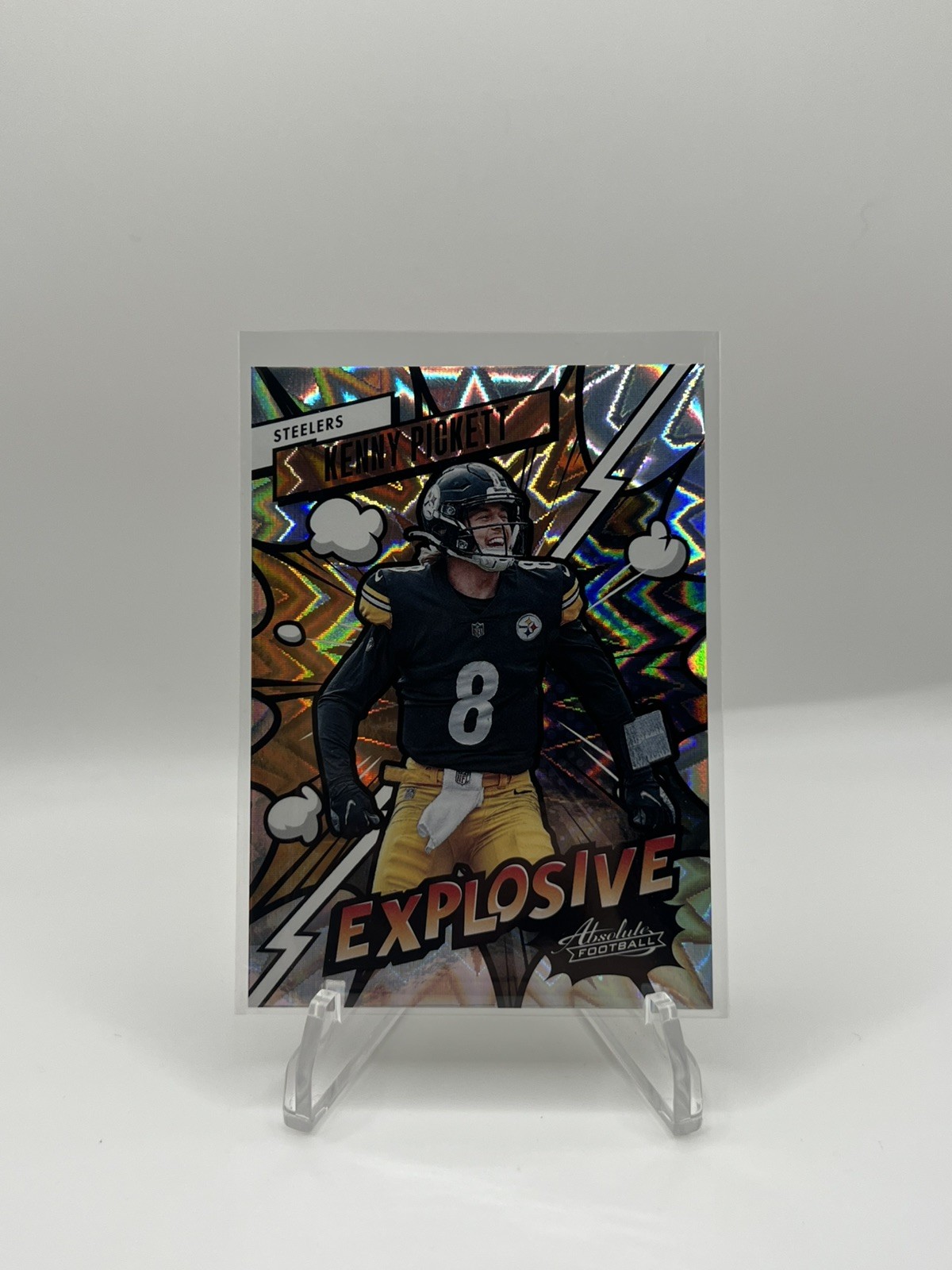 Kenny Pickett 2023 Panini Absolute - Explosive Case Hit SSP