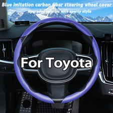 3pcs Segmented Steering Wheel Cover For Toyota Corolla Rav4 Hilux Yaris