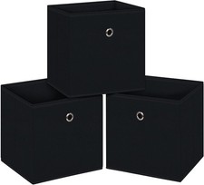 11 Inch Cloth Storage Cube Fabric Storage Box Cubes Organizer Baskets with