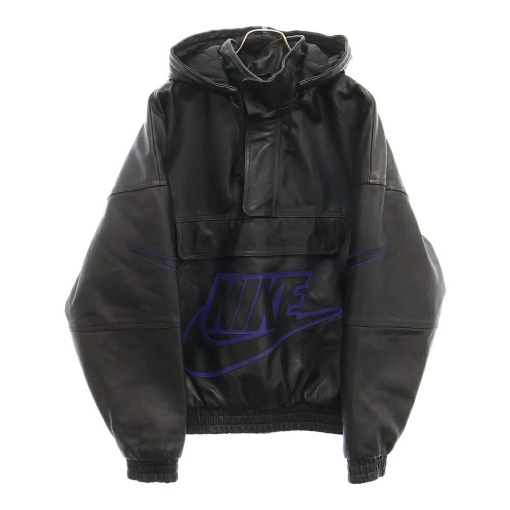 Veste anorak cuir Nike Supreme taille S 19Aw FkI56