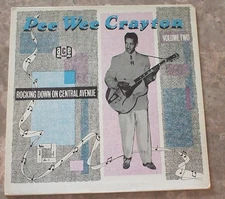 Pee Wee Crayton Rocking Down Central Avenue LP Vinyl EX Nice Ace UK Mono CH 61