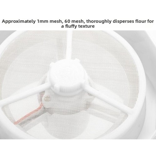 Battery Powered Electric Flour Sieve Handheld for Baking and Kitchen Use - Picture 12 of 12