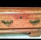 18th Cent Chippendale Style Pa German Decorated 6-Board Dower Blanket Box  — photo 6