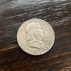 1963 Franklin Half Dollar 90% Silver 50C Liberty Bell Circulated Coin