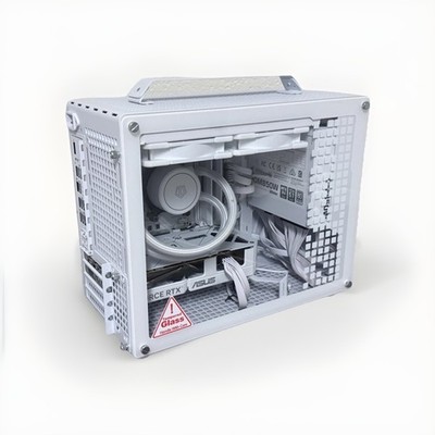 MATX Gaming Computer AMD Ryzen 7 9800X3D+ GeForce RTX 5060 8GB 32GB DDR5 1TB SSD