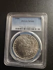 1886 P PCGS MS60 Morgan Silver $1 Dollar US Mint Coin  MS-60