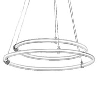 Osram Pendelleuchte Decor Aura 2XPEND 21W 830 Dimmbar Warmweiß Grau Kunststoff
