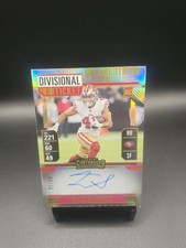 2024 Panini Contenders Isaac Guerendo #138 Divisional Ticket Auto RC /99 49ers