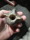 Authentic West Virginia Rare Pottery Effigy Pipe Indian Arrowhead Artifact COA — photo 3