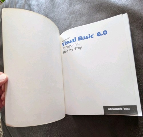 Microsoft VISUAL BASIC 6.0 Professional Edition Windows 1998 Michael Halvorson - Photo 22/24
