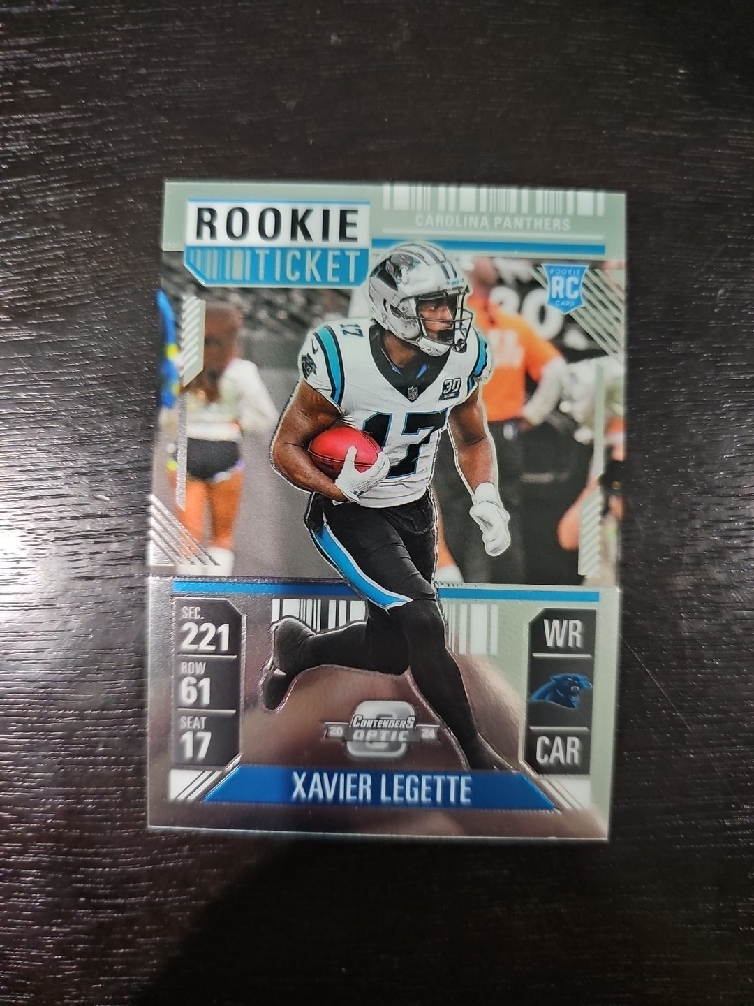 2024 Panini Contenders Optic - Rookie Ticket Xavier Legette #99 (RC)