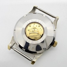 OMEGA Watch Constellation Chronometer Silver AT 12-sided Dial Gold Medallion Men