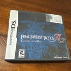 Square Enix Final Fantasy Tactics A2 Nintendo DS CIB Manual