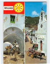 Postcard Scenes in Mijas Costa del Sol Spain