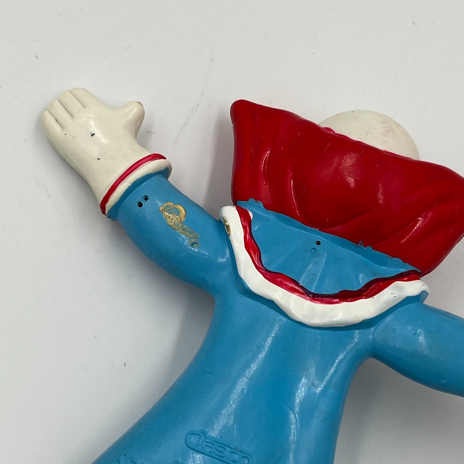 Larry Harmon's Bozo The Clown 1987 Bendable Rubber 6" Tall Toy Figure by Jesco