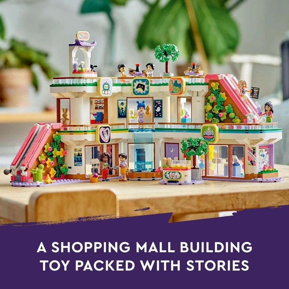 Friends Heartlake City Shopping Mall 42604 Building Toy for Kids New - Image 4 of 4