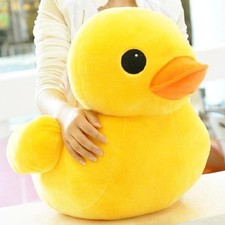 20CM Big Yellow Duck Mini Plush Dolls Toy Cute Soft Cartoon Stuffed Animal