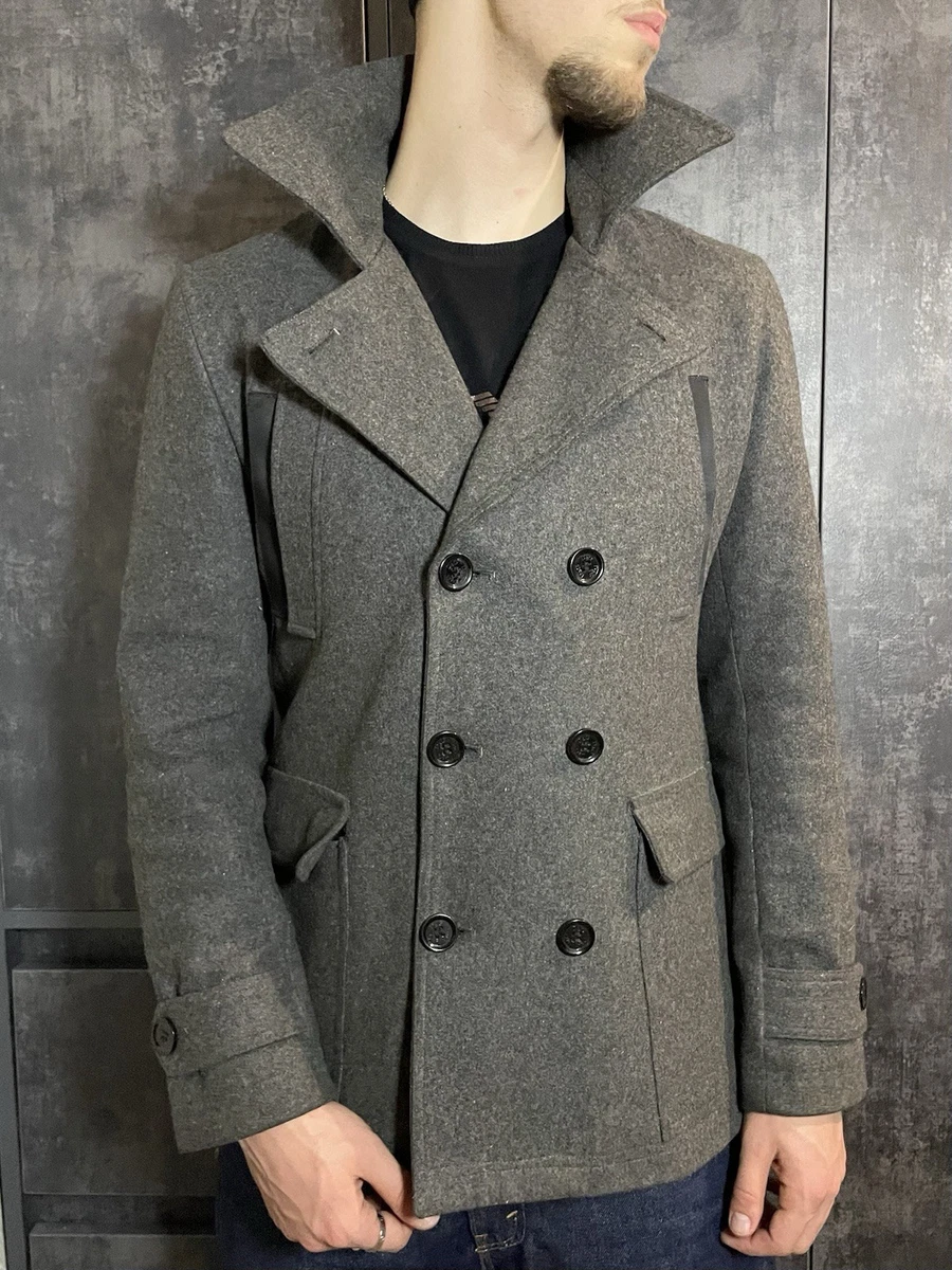 ジャケット・アウター early 90s dolce&gabbana pea coat Vintage Dolce & Gabbana Men's 100% Wool Green Military Double
