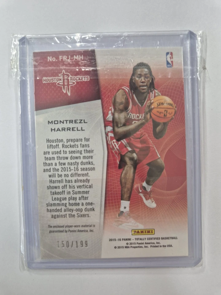 Montrezl Harrell 2015-16 Panini Totally Certified - Rookie Jersey /199 - Image 2 of 2