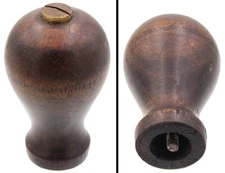 Orig. Hardwood Front Knob for V. & B. Lincoln No. 806 Plane - mjdtoolparts