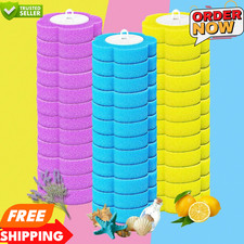 UK Disposable Toilet Brush Set Toilet Bowl Cleaning System Cleaners with Refills