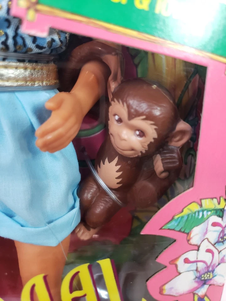 MUÑECA BARBIE ANIMAL LOVIN KEN 1988 MATTEL 1351 SIN USAR, EN CAJA ORIGINAL Foto 4 de 4