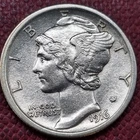 1916 Mercury Dime 10c High Grade UNC Uncirculated  #100172