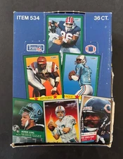 1991 Fleer Football 36 Pk Factory Fresh Wax Box -Look for Bo Jackson Pro Visions